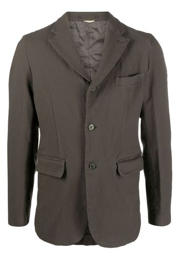 Comme Des Garçons Homme Deux notched-collar single-breasted blazer - Verde