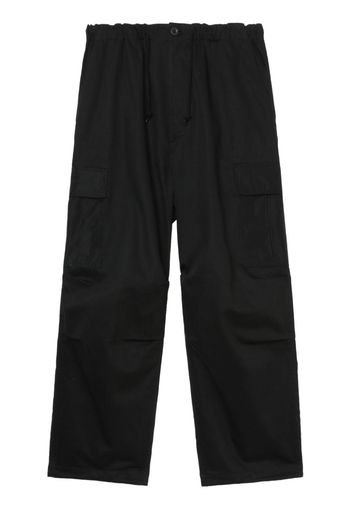 Comme Des Garçons Homme wide-leg cotton cargo trousers - Nero