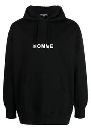 Comme Des Garçons Homme Felpa con cappuccio - Nero