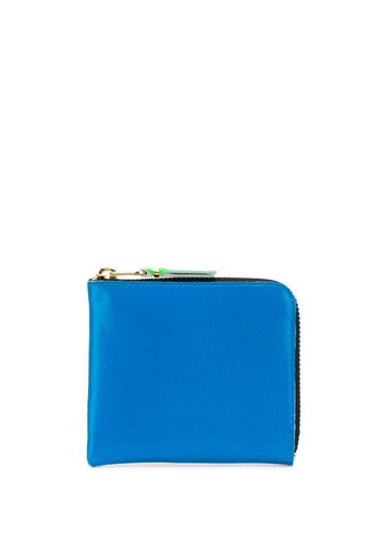 Super Fluo zip-around wallet