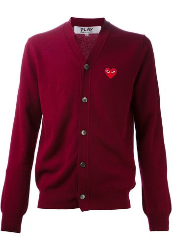 Comme Des Garçons Play classic cardigan - Rosso