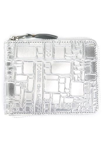 Comme Des Garçons Wallet 'Embossed Logo' wallet - Grigio