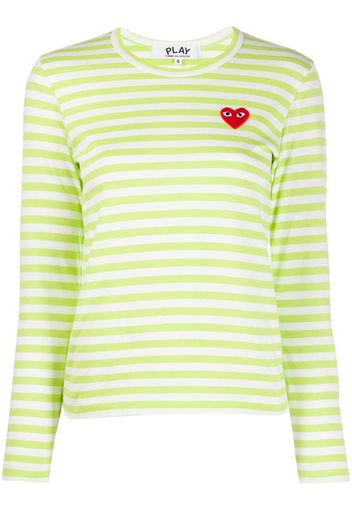 COMME DES GARÇONS PLAY P1T277 2 GREEN