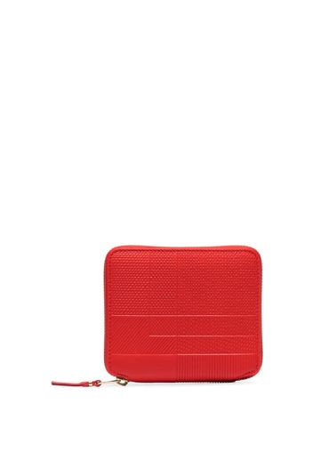 red Intersection zip-around wallet