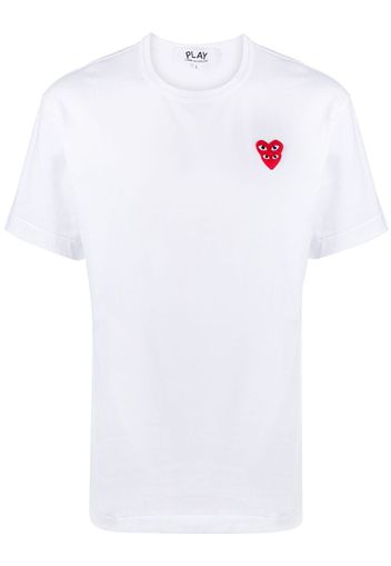 heart logo print T-shirt