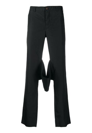 straight-leg trousers