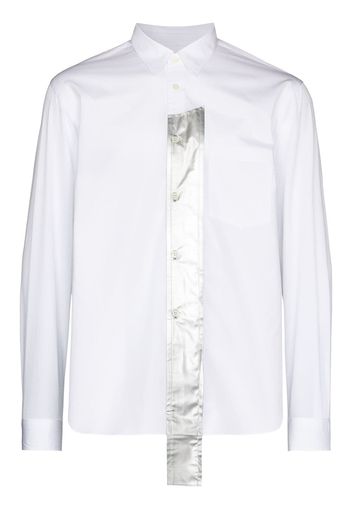 Comme Des Garçons Homme Plus CDG HP SILV PLKT LS SHT WHT - Bianco