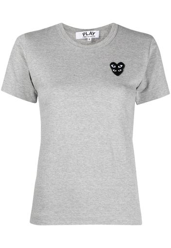 logo-embroidered short-sleeved t-shirt