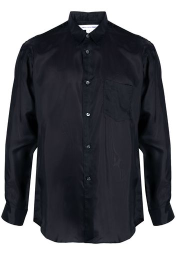 silk-effect shirt