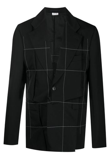 Comme Des Garçons Homme Plus Blazer asimmetrico - Nero