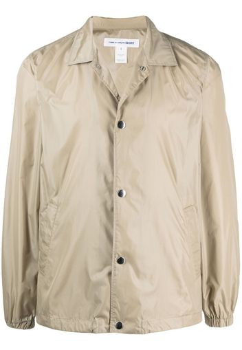 Comme Des Garçons Shirt drawstring-waist lightweight jacket - Toni neutri