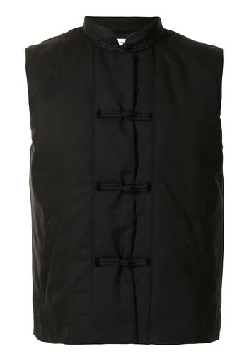 Comme Des Garçons Shirt Gilet con bottoni - Nero