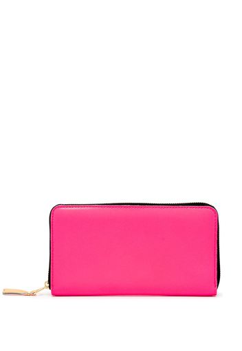 Comme Des Garçons Wallet Portafoglio con zip - Rosa