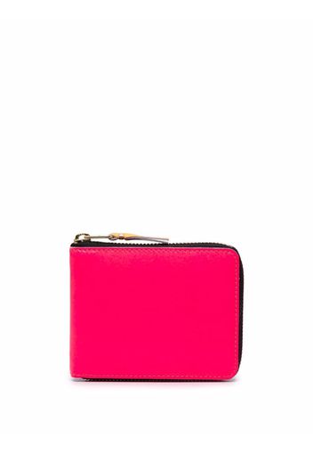 Comme Des Garçons Wallet colour-block leather wallet - Rosa