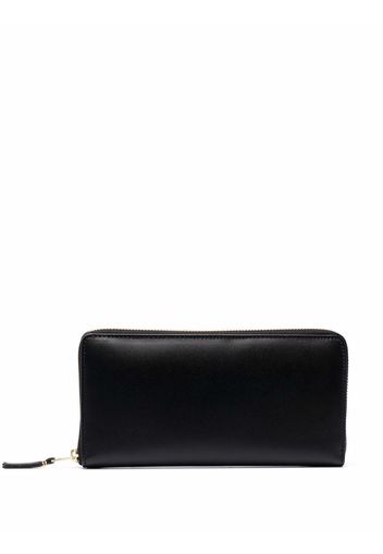 Comme Des Garçons Wallet zip-up leather purse - Nero