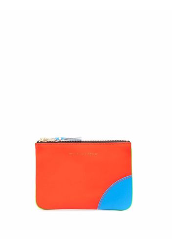 Comme Des Garçons Wallet Super Fluo goatskin wallet - Verde