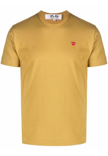 Comme Des Garçons Play logo-patch short-sleeve T-shirt - Verde