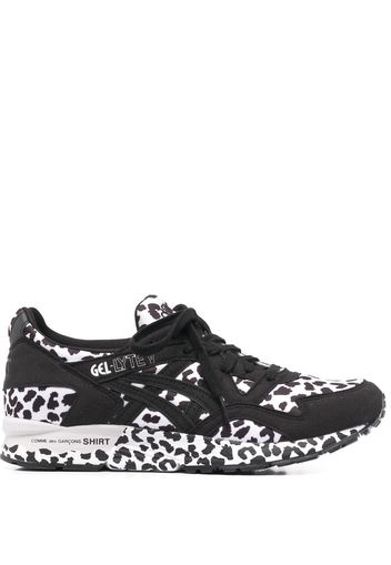 Comme Des Garçons Shirt Sneakers con stampa - Nero