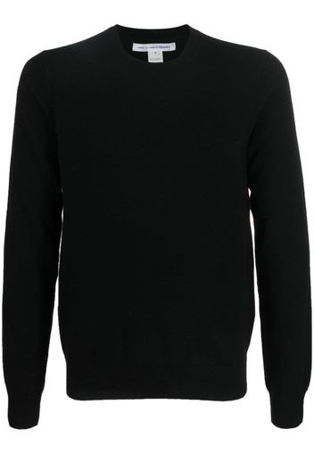 Comme Des Garçons Shirt crew neck long-sleeved sweatshirt - Nero
