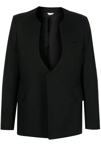 Comme Des Garçons Homme Plus Blazer senza bavero - Nero