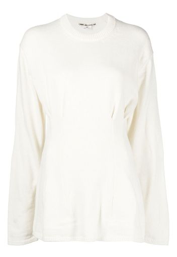 Comme Des Garçons Maglione girocollo - Bianco