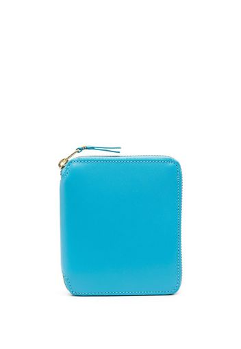 Comme Des Garçons Wallet Portafoglio Colour con zip - Blu