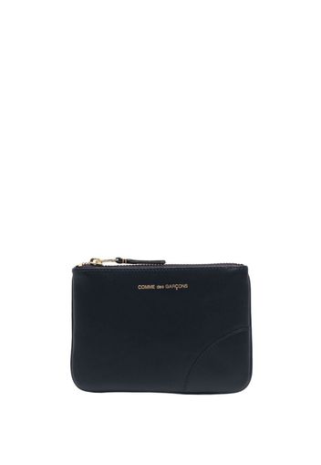 Comme Des Garçons Wallet extra-small zipped pouch - 4 NAVY