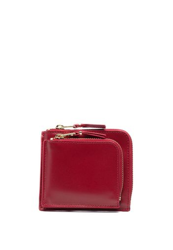 Comme Des Garçons Wallet external-pocket coin purse - Rosso