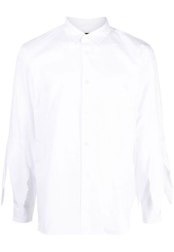 Comme Des Garçons Homme Plus layered long-sleeved shirt - Bianco