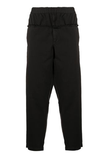 Comme Des Garçons Shirt x Christian Marclay woven trousers - Nero