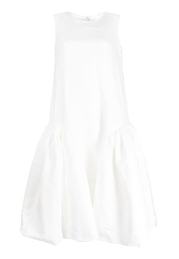 Comme Des Garçons full-skirt sleeveless dress - Bianco