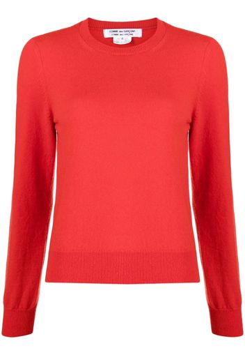 Comme Des Garçons Comme Des Garçons Maglione girocollo - Rosso