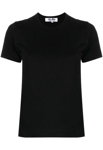 Comme Des Garçons Play T-shirt con applicazione - Nero