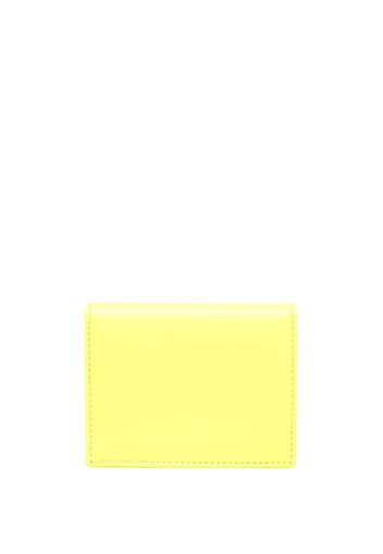 Comme Des Garçons Wallet Portafoglio bi-fold con design color-block - Giallo