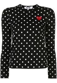 T-shirt a pois