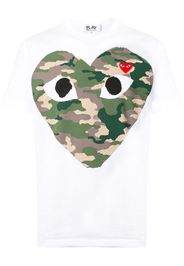 T-shirt con stampa camouflage