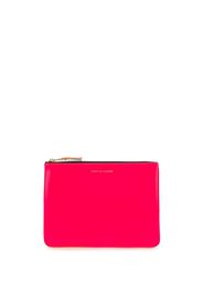 colour-block zipped wallet