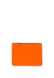 colour-block zipped wallet