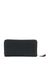 zipped continental wallet