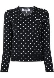 Maglione a pois