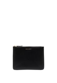 Comme Des Garçons Wallet CDG SUPER FLUO REC WALLET ZIP BLUE - Nero