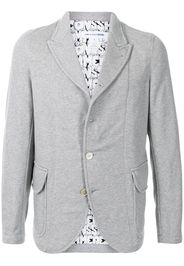 Comme Des Garçons Shirt Blazer monopetto - Grigio