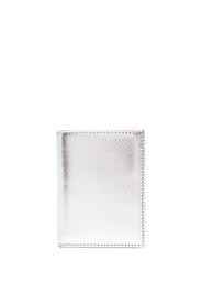 Comme Des Garçons Wallet metallic bi-fold cardholder - Argento