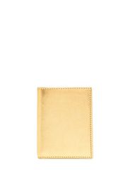 Comme Des Garçons Wallet metallic bi-fold cardholder - Oro