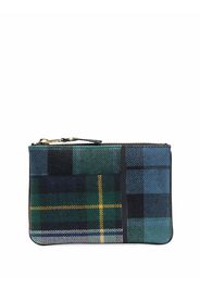 Comme Des Garçons Wallet tartan-patchwork wallet - Verde