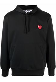 Comme Des Garçons Play heart-print pullover hoodie - Nero