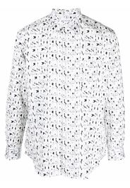 Comme Des Garçons Shirt Kaws-print shirt - Bianco