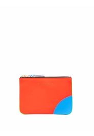 Comme Des Garçons Wallet Super Fluo goatskin wallet - Verde