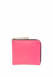 Comme Des Garçons Wallet Portafoglio con zip - Rosa