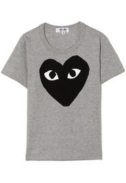 COMME DES GARCONS PLAY KIDS T-shirt con stampa - Grigio